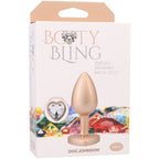 Booty Bling Heart Jeweled Metal Butt Plug