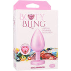 Booty Bling Heart Jeweled Metal Butt Plug
