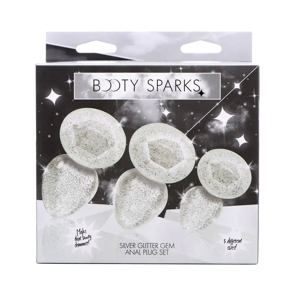 Booty Sparks™ Glitter Gem Anal Plug Set - Butt