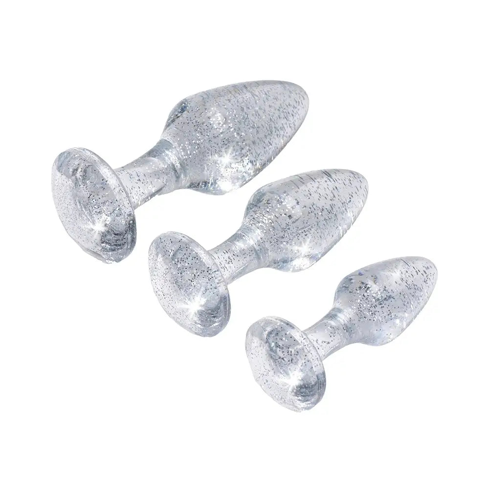 Booty Sparks™ Glitter Gem Anal Plug Set - Butt