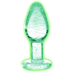 Booty Sparks™ Glow - In - The - Dark Glass Anal Plug - Rolik®