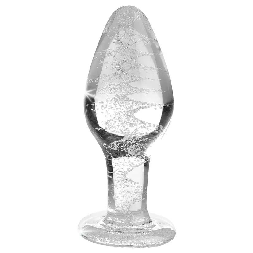 Booty Sparks™ Glow - In - The - Dark Glass Anal Plug - Rolik®