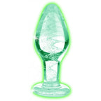 Booty Sparks™ Glow - In - The - Dark Glass Anal Plug - Rolik®