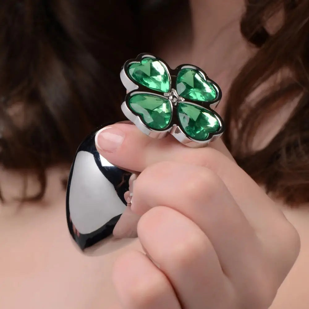 Booty Sparks™ Lucky Clover Gem Plug - Butt