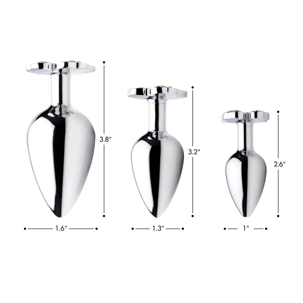 Booty Sparks™ Lucky Clover Gem Plug - Butt