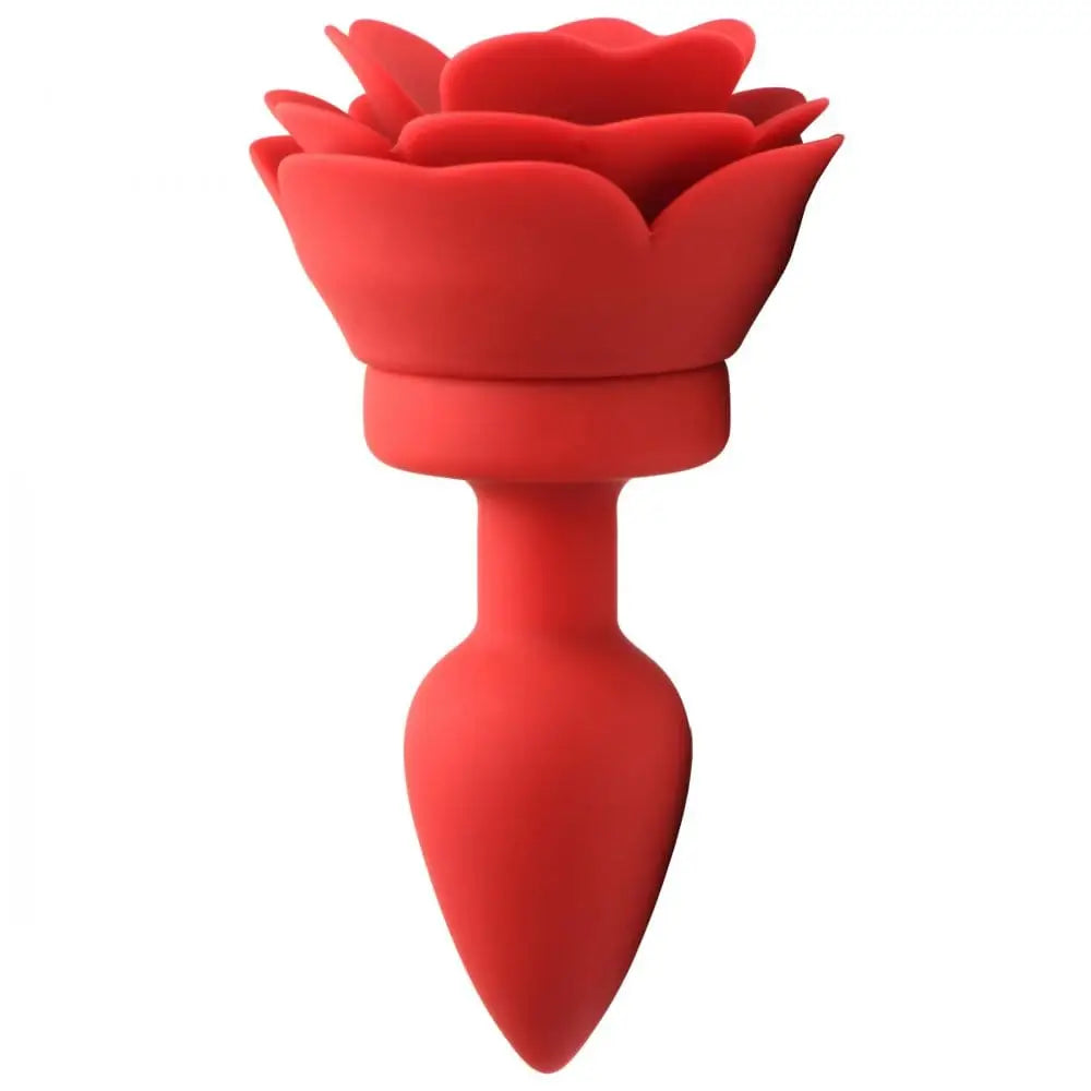 Booty Sparks™ Vibrating Rose Anal Plug with Remote - Rolik®