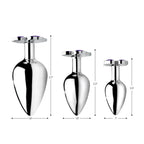 Booty Sparks™ Violet Flower Gem Anal Plug Set - Rolik®