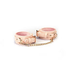 Pink Boudoir Amor Collection Vegan Leather Ankle Cuffs