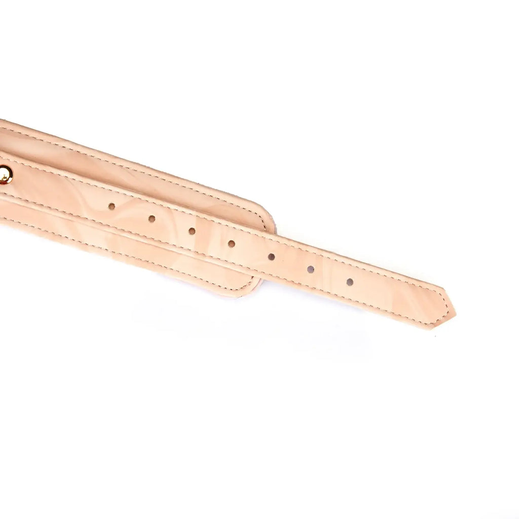 Boudoir Amor Collection Vegan Leather Ankle Cuffs