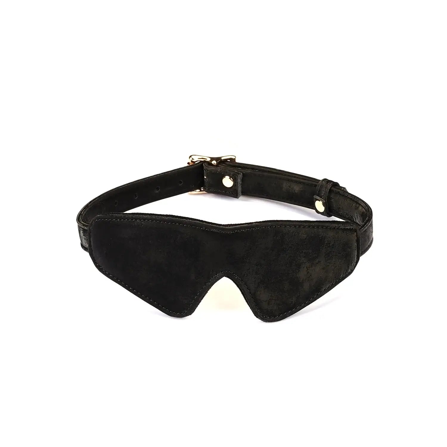 Black Boudoir Amor Collection Vegan Leather Blindfold