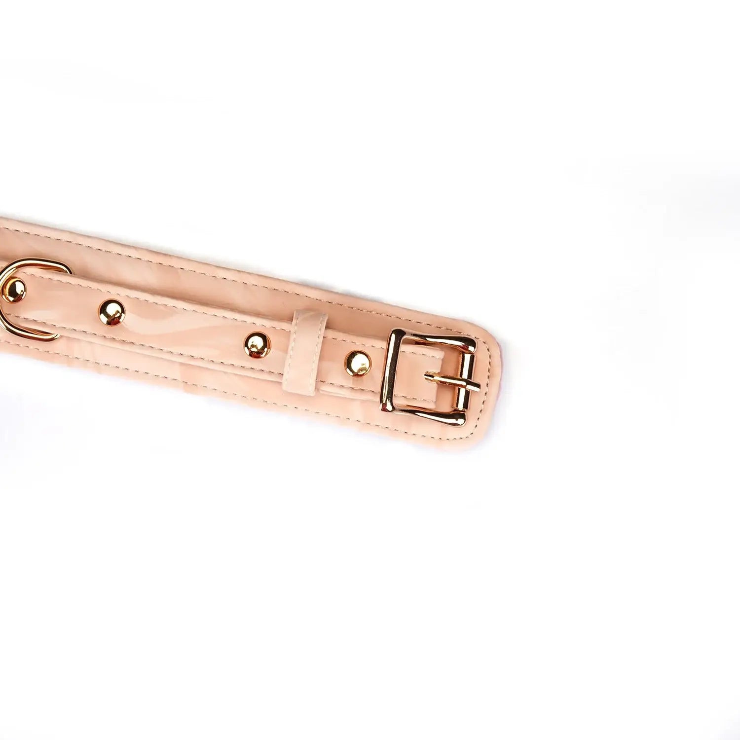 Boudoir Amor Collection Vegan Leather Collar with Leash