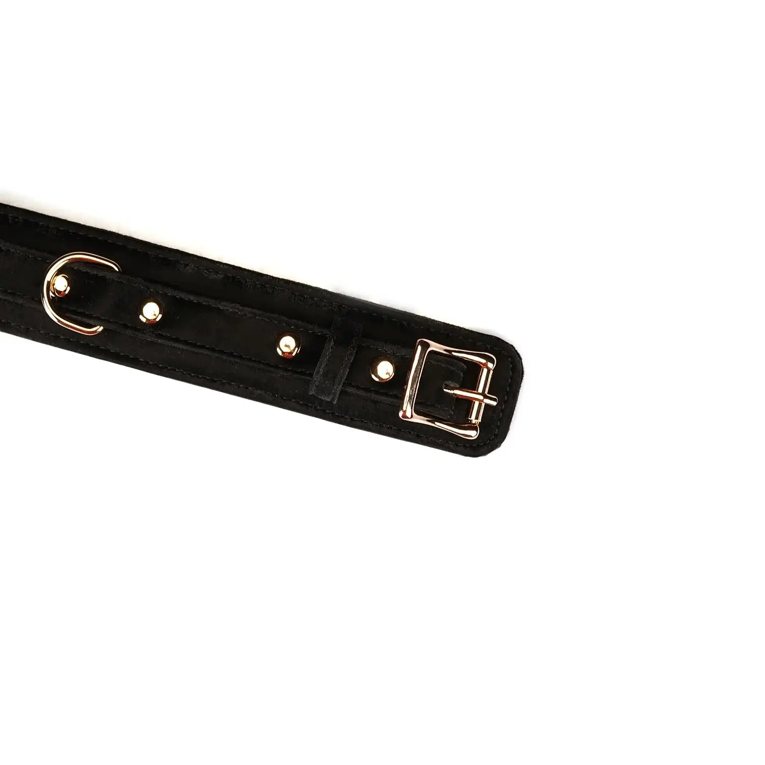 Boudoir Amor Collection Vegan Leather Collar with Leash