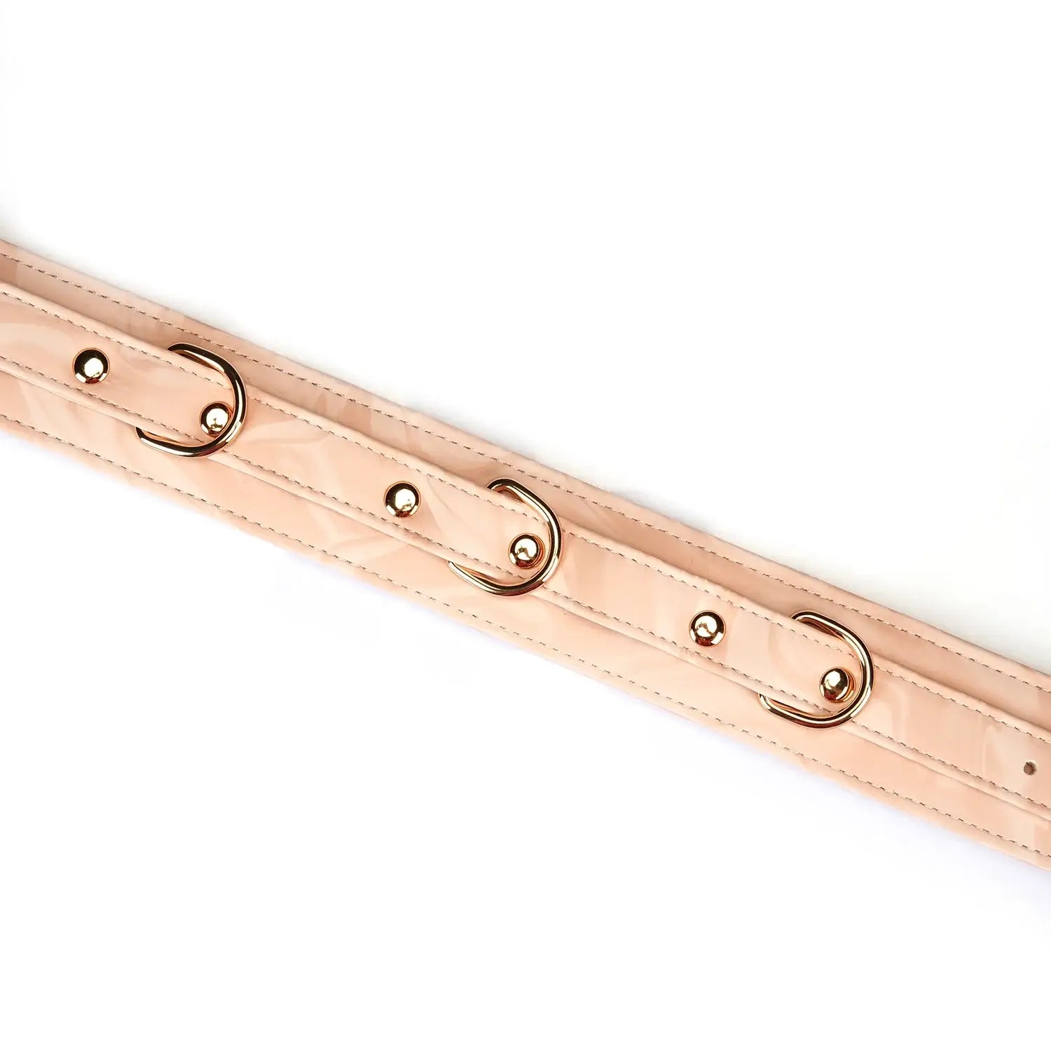 Boudoir Amor Collection Vegan Leather Collar with Leash