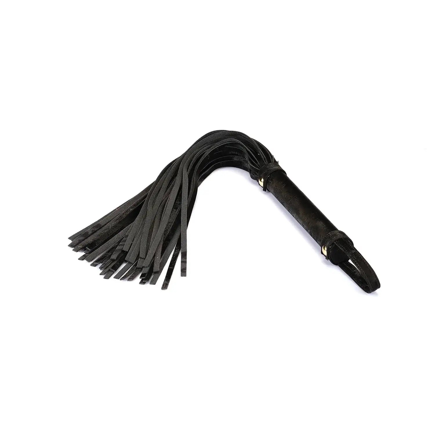 Black Boudoir Amor Collection Vegan Leather Flogger