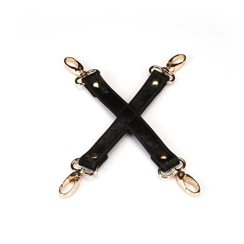 Black Boudoir Amor Collection Vegan Leather Hogtie
