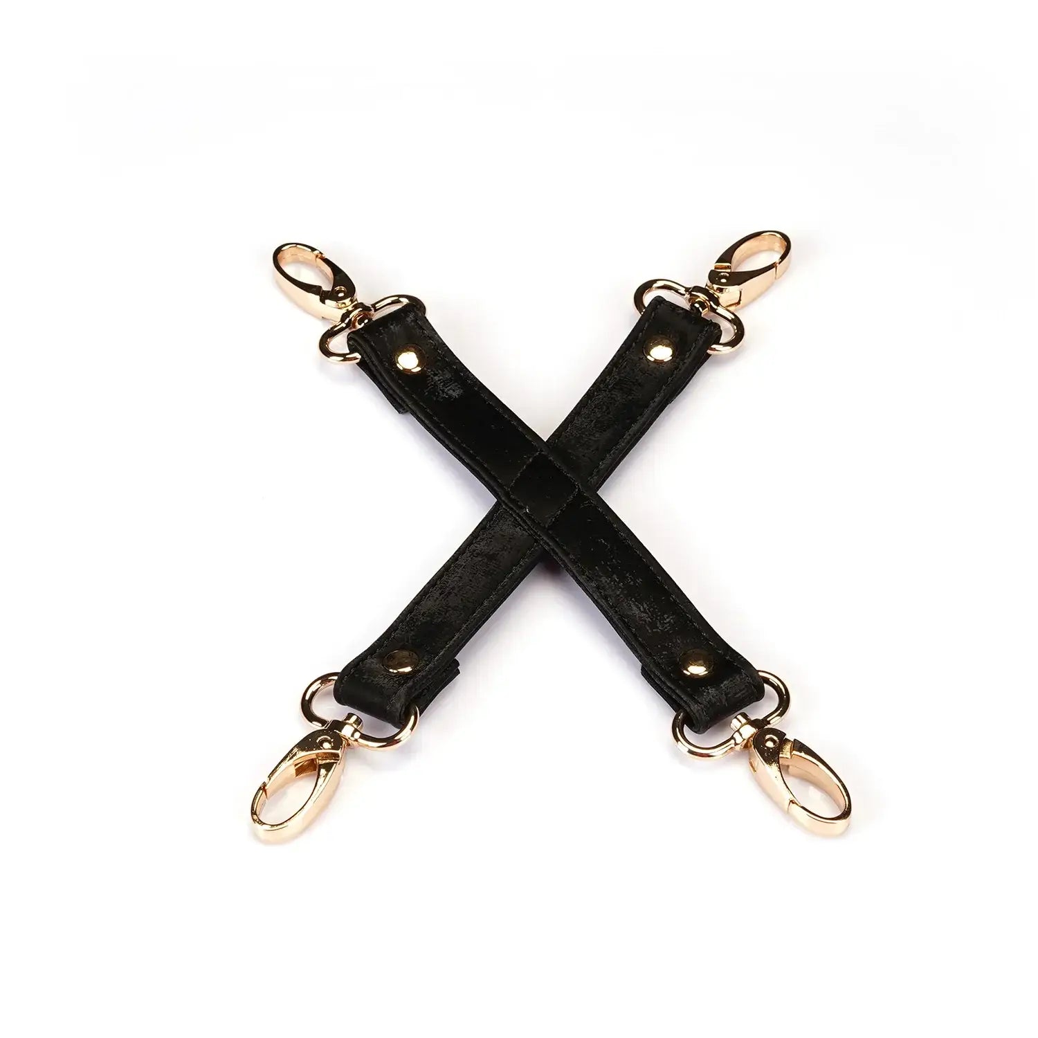 Black Boudoir Amor Collection Vegan Leather Hogtie