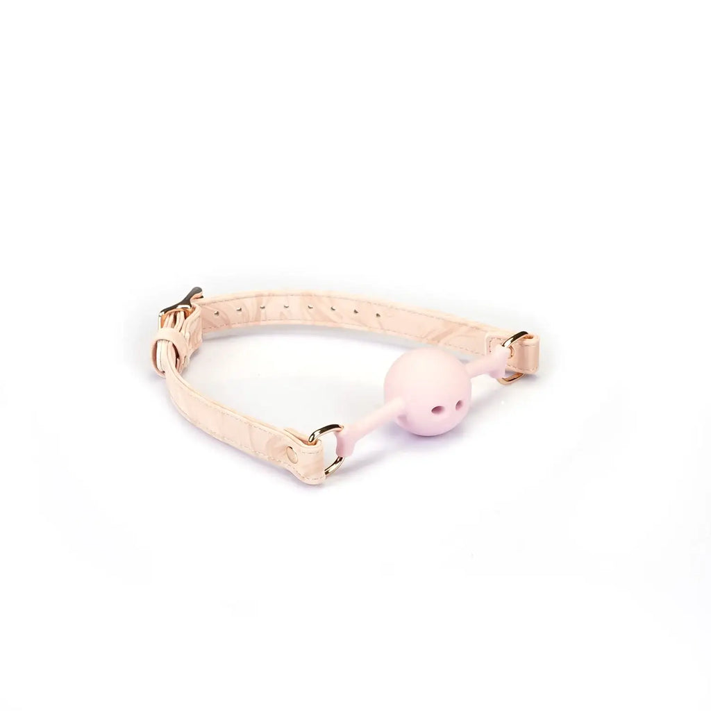 Boudoir Amor Collection Vegan Leather & Silicone Bag Gag