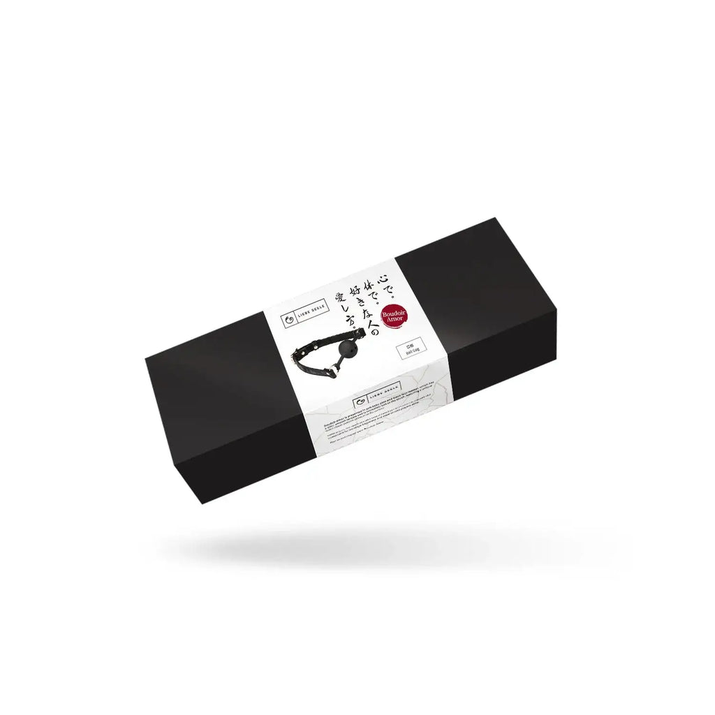 Boudoir Amor Collection Vegan Leather & Silicone Bag Gag