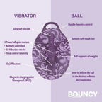 Bouncy Bliss Sit-On Vibrator with Remote - Rolik®