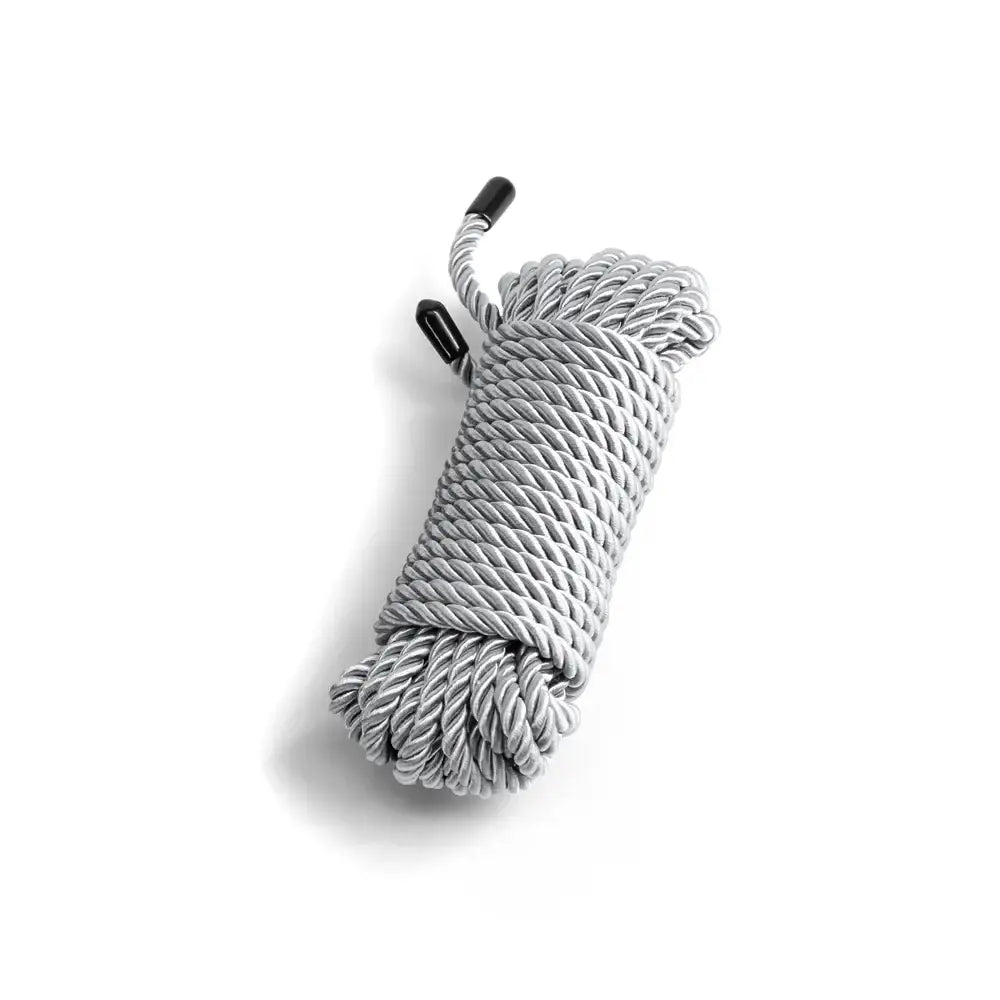 Bound 25 Foot Bondage Rope - Silver - Restraints