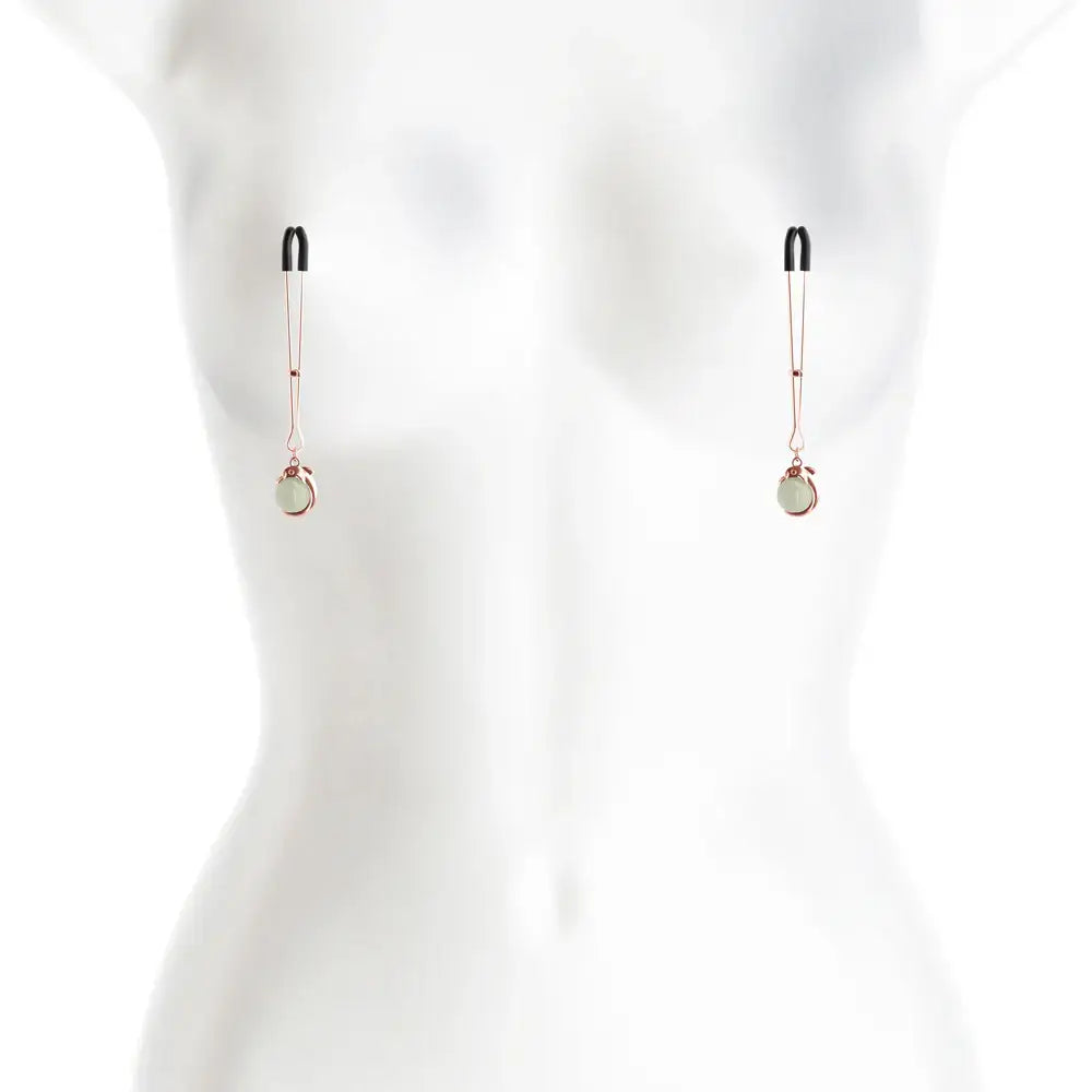 Bound Glow in the Dark Nipple Clamps G1