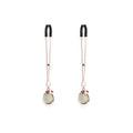 Bound Glow in the Dark Nipple Clamps G1 - Rose Gold