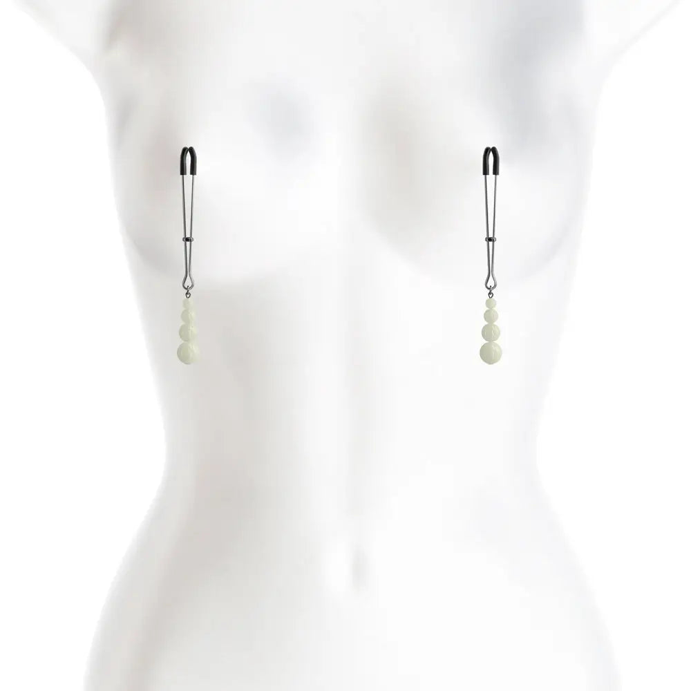 Bound Glow in the Dark Nipple Clamps G2