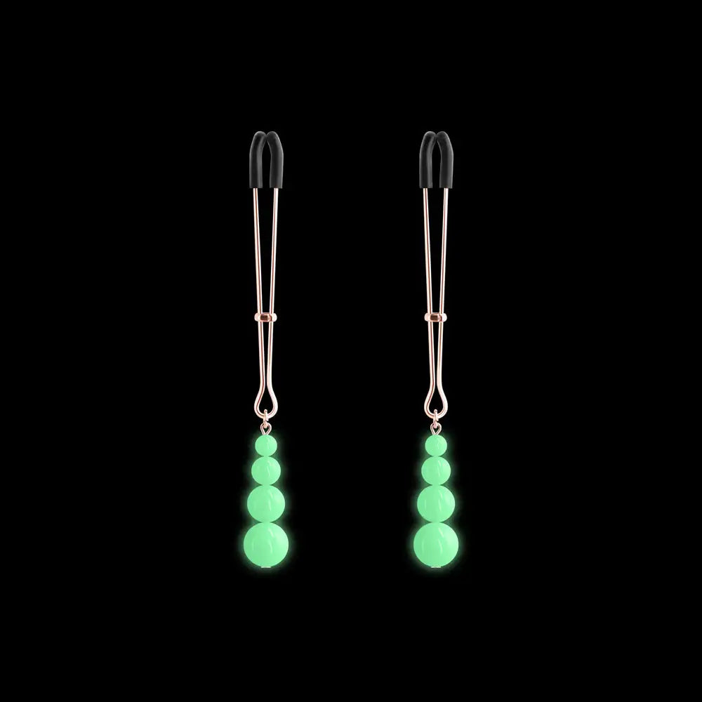 Bound Glow in the Dark Nipple Clamps G2