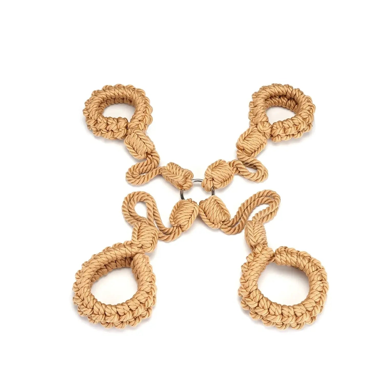 Khaki Bound You II Shibari Bondage Rope Hogtie Set