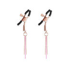Bound Nipple Clamps D3 - Rose Gold
