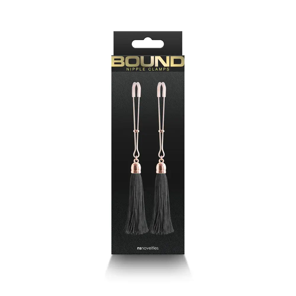 Bound Tassel Nipple Clamps T1