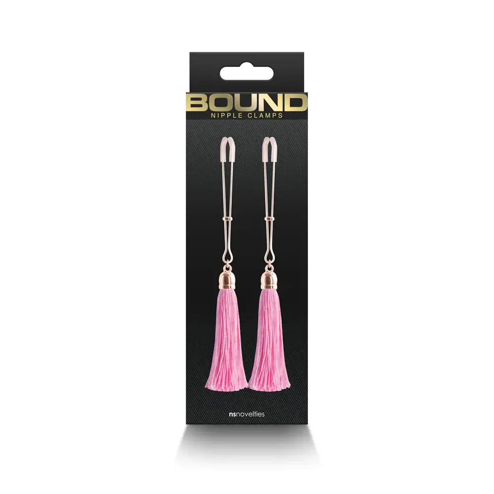 Bound Tassel Nipple Clamps T1