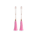 Bound Tassel Nipple Clamps T1 - Pink
