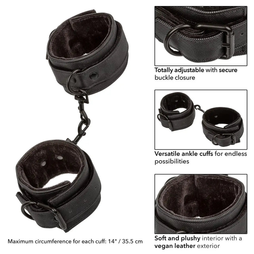 Boundless™ Ankle Cuffs - Black - Restraints