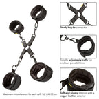 Boundless™ Hog Tie with Ankle and Wrist Cuffs - Black - Restraints