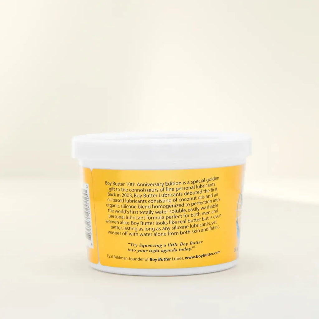 Boy Butter™ 10th Anniversary Edition Oil-Based Cream Lubricant