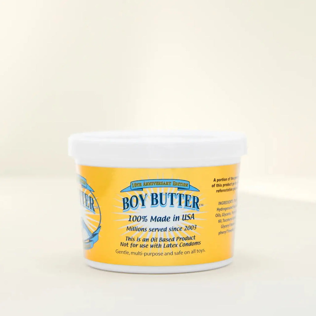 Boy Butter™ 10th Anniversary Edition Oil-Based Cream Lubricant