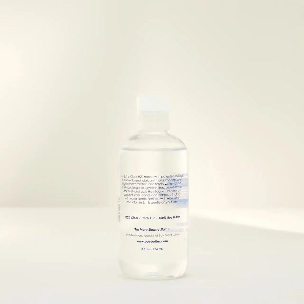 Boy Butter™ Clear Water-Based Lubricant