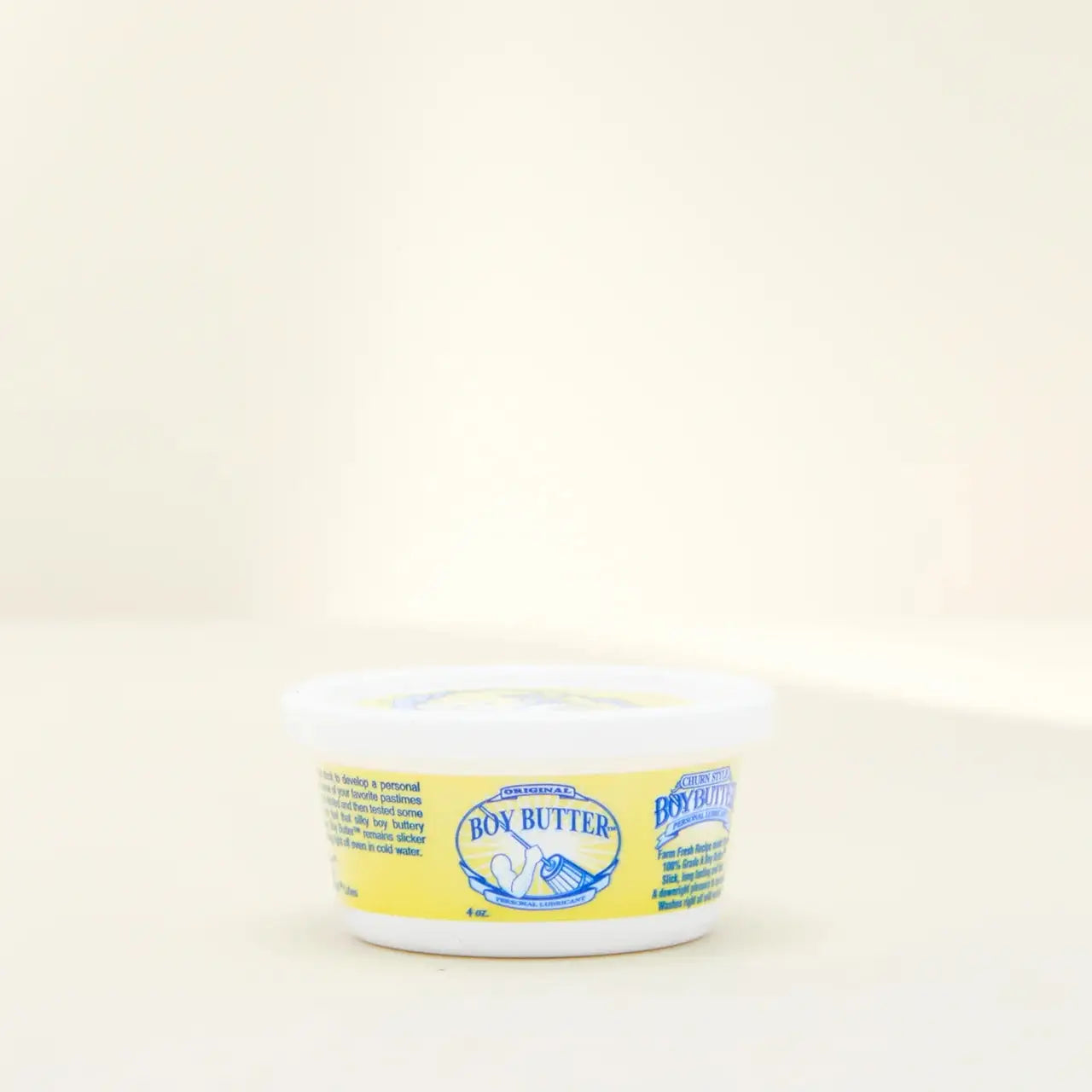 Boy Butter™ Original Oil-Based Cream Lubricant 4 oz. Tub