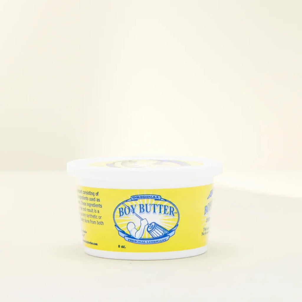 Boy Butter™ Original Oil-Based Cream Lubricant 8 oz. Tub