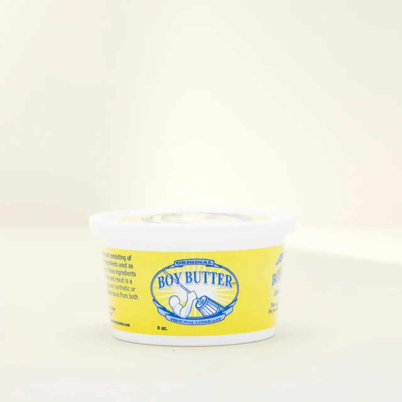 Boy Butter™ Original Oil-Based Cream Lubricant 8 oz. Tub