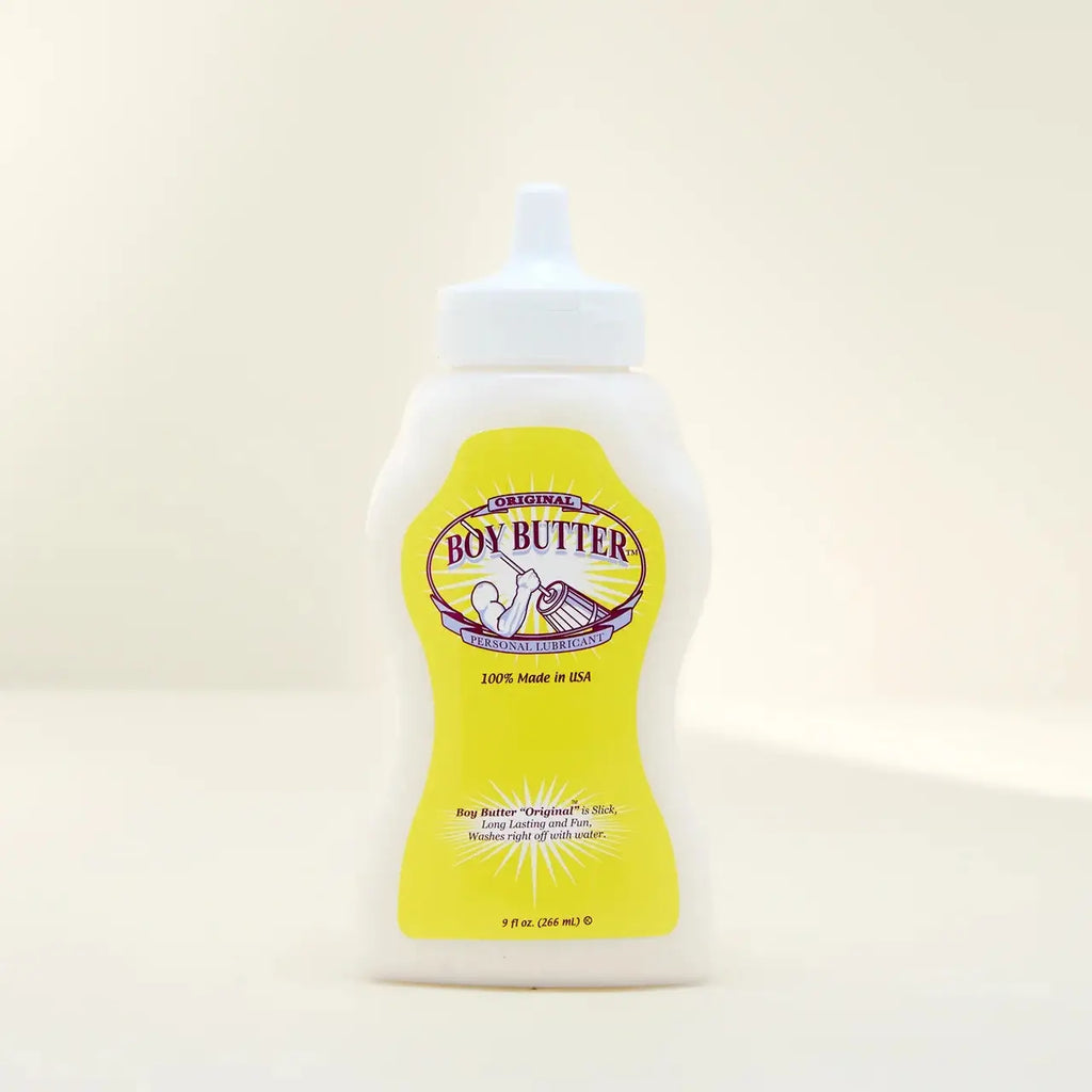 Boy Butter™ Original Oil-Based Cream Lubricant 9 oz. Squeeze Bottle