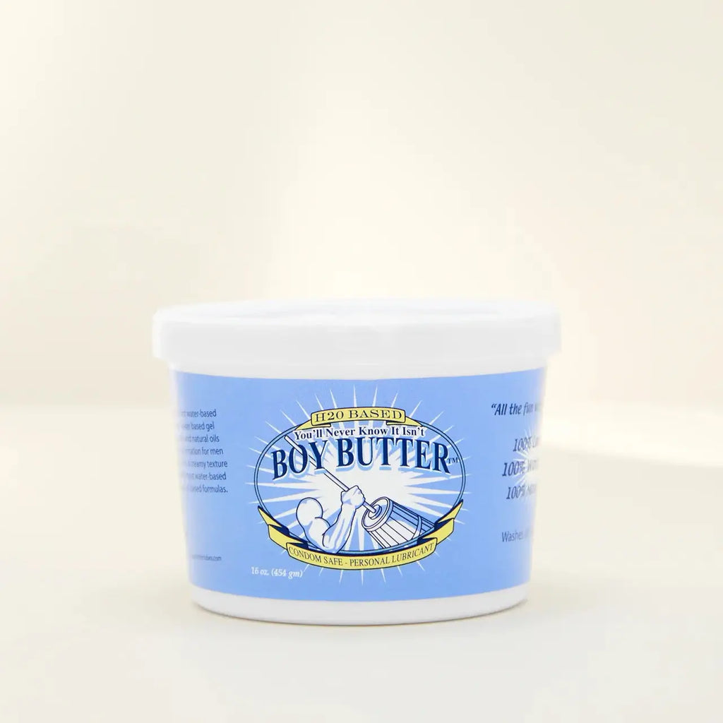 Boy Butter™ Water - Based Cream Lubricant 16 oz. Tub