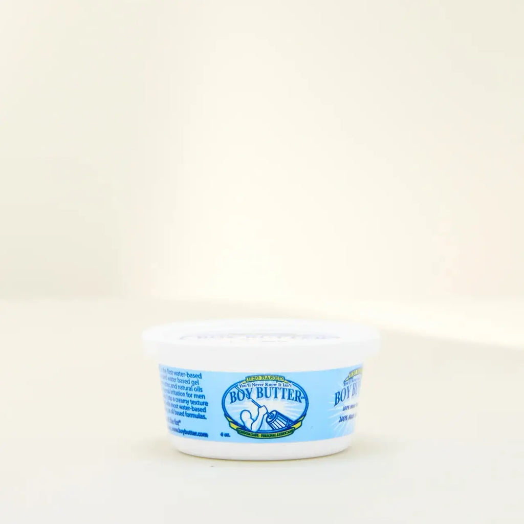 Boy Butter™ Water - Based Cream Lubricant 4 oz. Tub