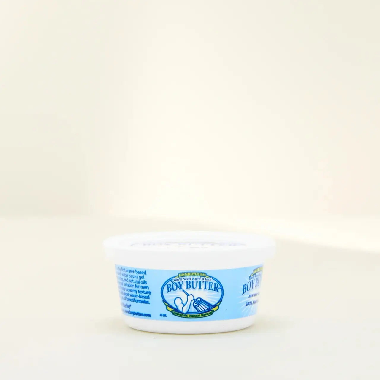 Boy Butter™ Water - Based Cream Lubricant 4 oz. Tub