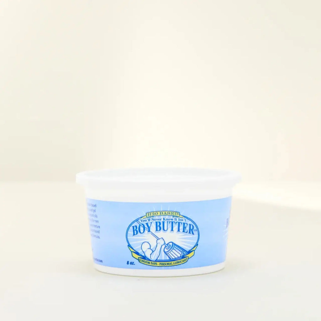Boy Butter™ Water - Based Cream Lubricant 8 oz. Tub