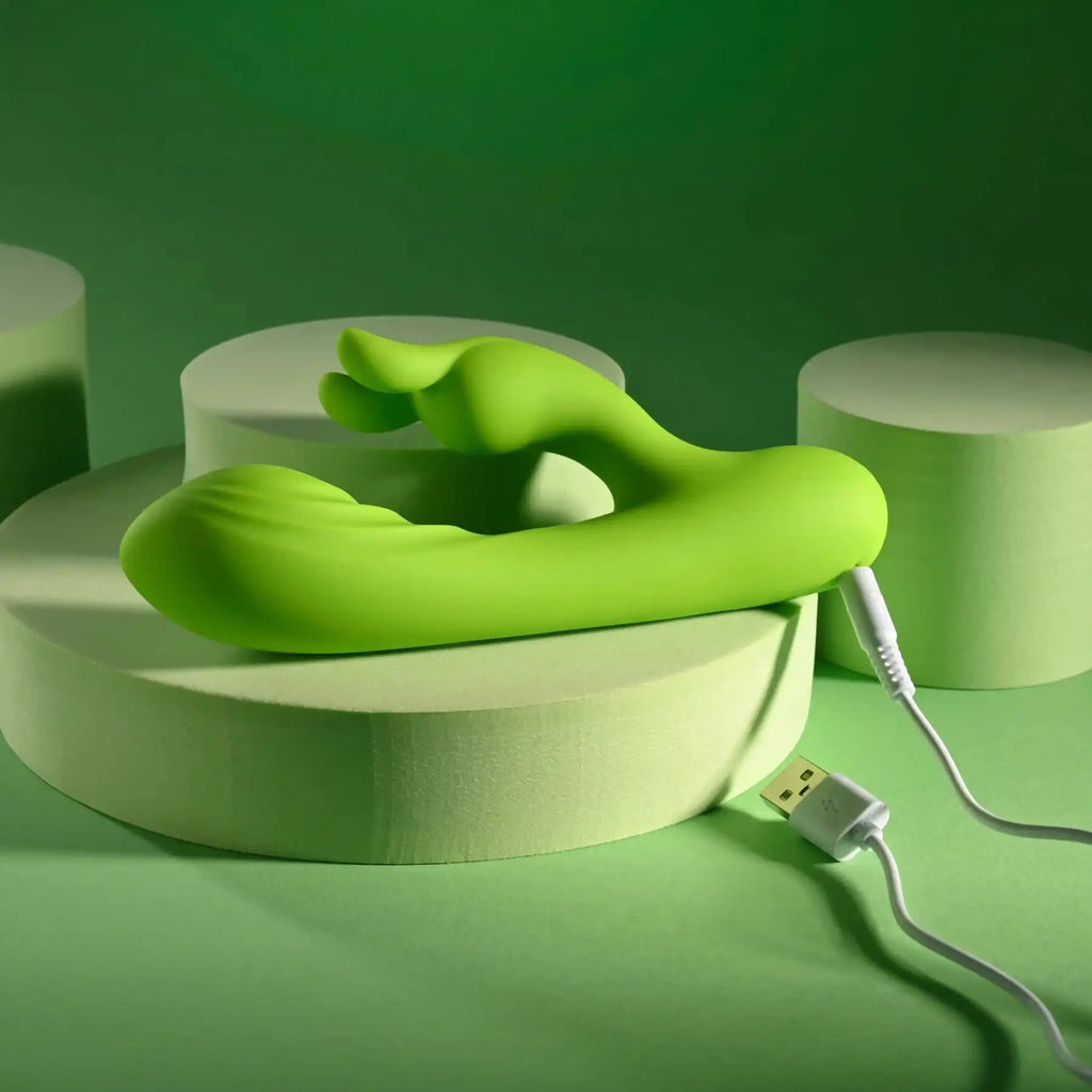 Lime Brat Bunny Rabbit Vibrator