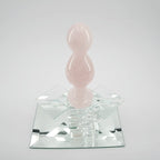 Bulbora Rose Quartz Plug / 5’’ Butt