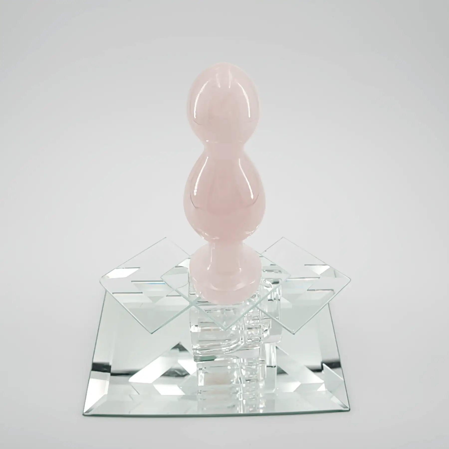 Bulbora Rose Quartz Plug / 5’’ Butt