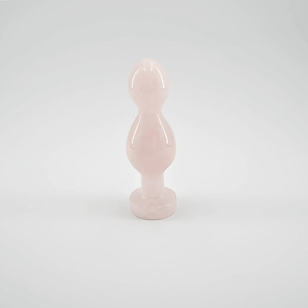 Bulbora Rose Quartz Plug / 5’’ Butt